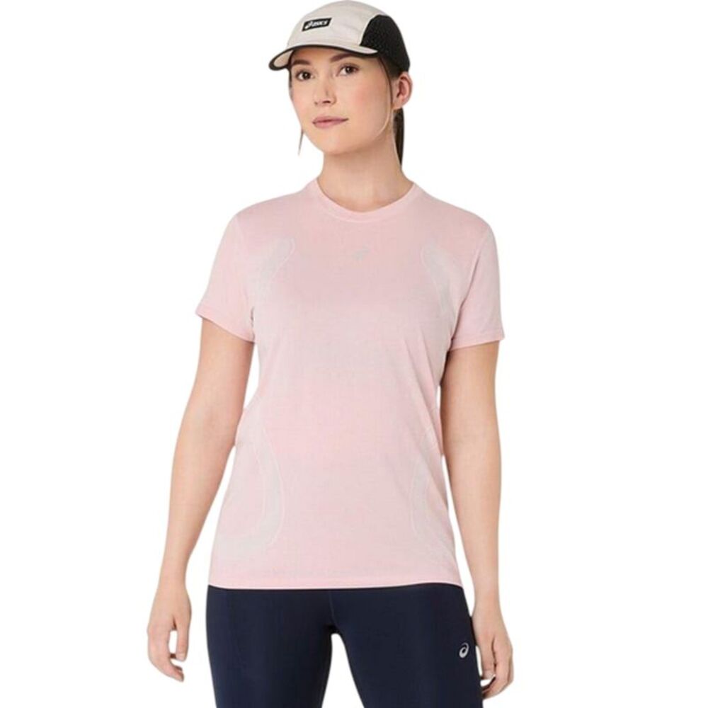 Asics Womens/Ladies Performance Seamless Slim Running Top / Sun/Coral